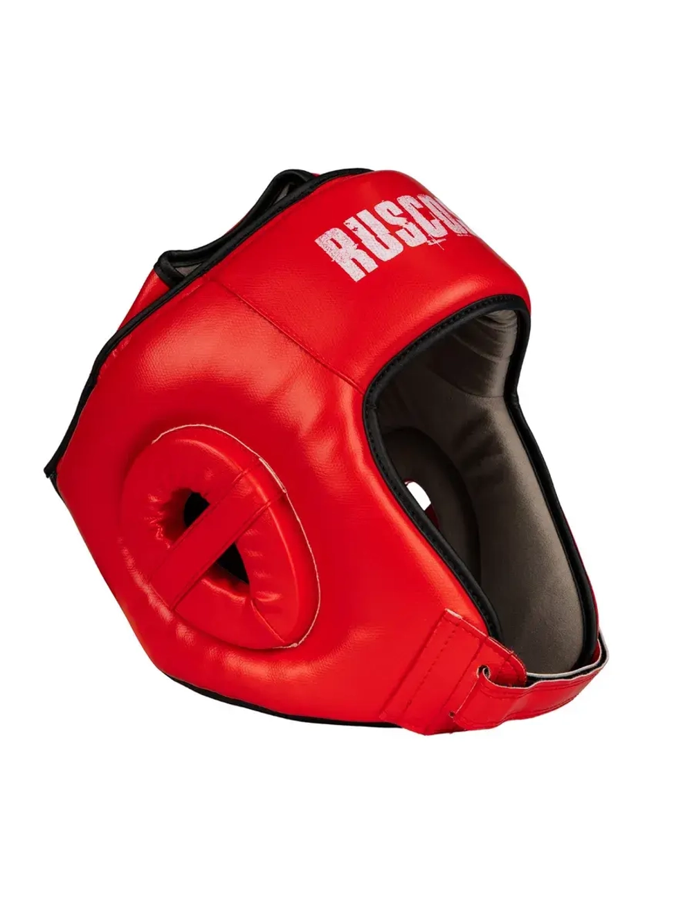 Шлем RuscoSport c Закрытым верхом Красный