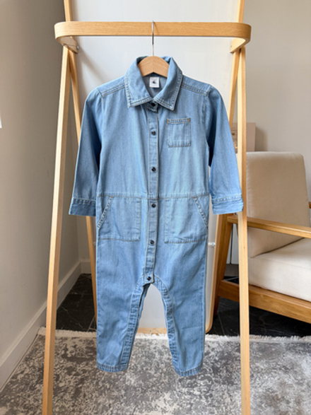 Хлопковый комбинезон Petit Bateau, 98
