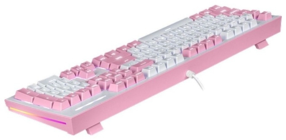 Клавиатура Redragon Hades розовый