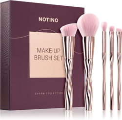 Notino Charm Collection Make-up brush set - Розовый набор кистей /  5 шт.   / GTIN 2800019501905