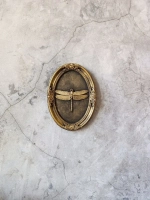 Барельеф на стену из гипса Стрекоза