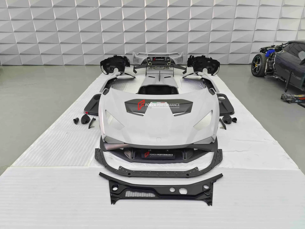 Обвес переделка для Lamborghini Huracan LP580 LP610 2014-2019 в Huracan STO LP 640 Ламборгини Хуракан