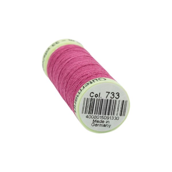 Нитки отделочные Gutermann Top Stitch 30 (30 метров), 5 кат. | 733 розовая фуксия