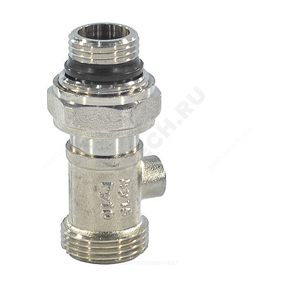 Узел нижнего подключения раздельный Ду 15 Ру10 1/2"x3/4" под евроконус прямой с переходниками Ogint