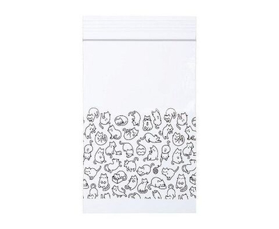 Пакеты для хранения вещей с зип застежкой 10х17 см Упаковочный полиэтиленовый мешок для одежды или продуктов 50 шт 102850