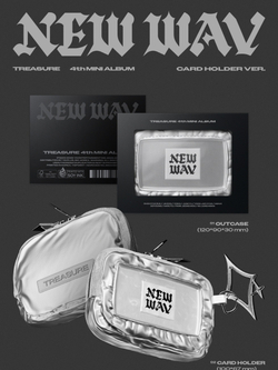 (ПРЕДЗАКАЗ) Альбом TREASURE - NEW WAV 4th Mini Album CARD HOLDER Version (LIMITED)