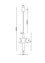 Подвесной светильник Maytoni MOD255PL-01B3