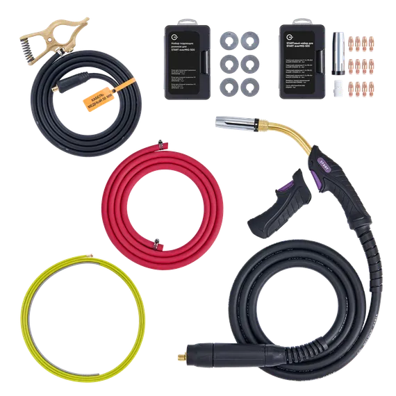 OSA START everMIG 500 Сварочный полуавтомат 2ST500E — промышленный сварочный полуавтомат для цеха, 500 А