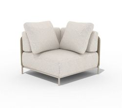 "Мальдивы" трансформирующаяся лаунж-зона из искусственного ротанга, цвет соломенный