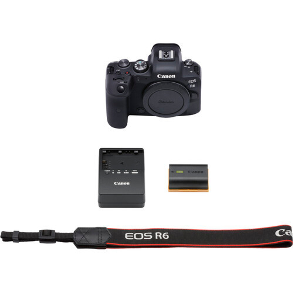 Беззеркальный цифровой фотоаппарат Canon EOS R6 RF 24-105 F4-7.1 IS STM KIT