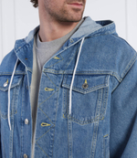 джинсовая куртка Kenzo - голубой(FC65DV5419IB)