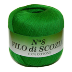 Пряжа Filo Di Scozia №8 50г, 340м, 100%мерсеризованный хлопок (цена за 1 шт)
