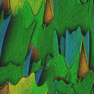 Зеленая фантазия в камне