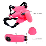 Силиконовая бабочка для стимуляции клитора и сосков Baile Mini Love Egg BI-014143