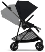 Коляска Cybex Melio Carbon 2 в 1 Magic Black с дождевиками