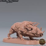 Вепрь монстр миниатюра для dnd, днд, pathfinder, фентези, Настольная игра, НРИ, Варгейм, РПГ