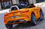 Детский электромобиль "BMW Z4" оранжевый