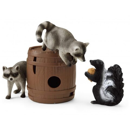 Шляйх - Озорники Raccoons Skunks 42532X