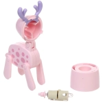 Настольная лампа «Sweet - Жирафик» LED 5,5*5,5*9,6 см, батарейки AG3 0.2W, Розовый