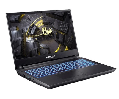 15.6" Ноутбук Hasee ZX6-CT5A2 (1920x1080, Intel Core i5-9400, RAM 8ГБ, SSD 128ГБ, Nvidia GeForce GTX 1050Ti, Win 10 Pro)