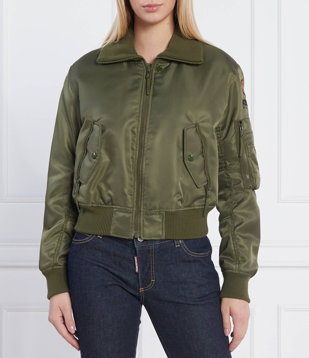 куртка бомбер Kenzo - зеленый(FC62BL1599OD)