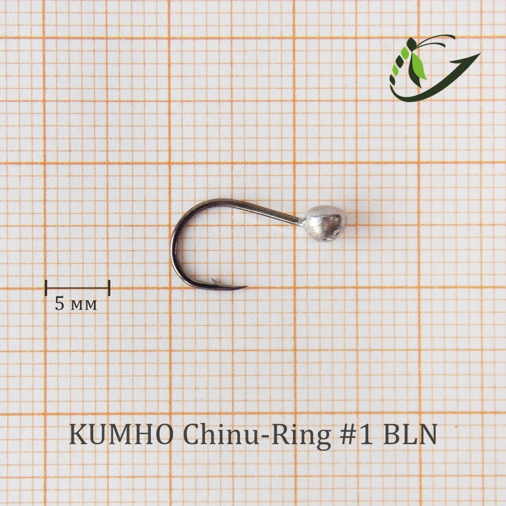 Крючок с напайкой Kumho Chinu-Ring (50 шт/уп)