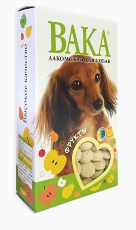 ВАКА лакомство для собак "Фрукты" 100 г
