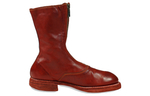 GUIDI Ankle Boots Women"s Brown Red