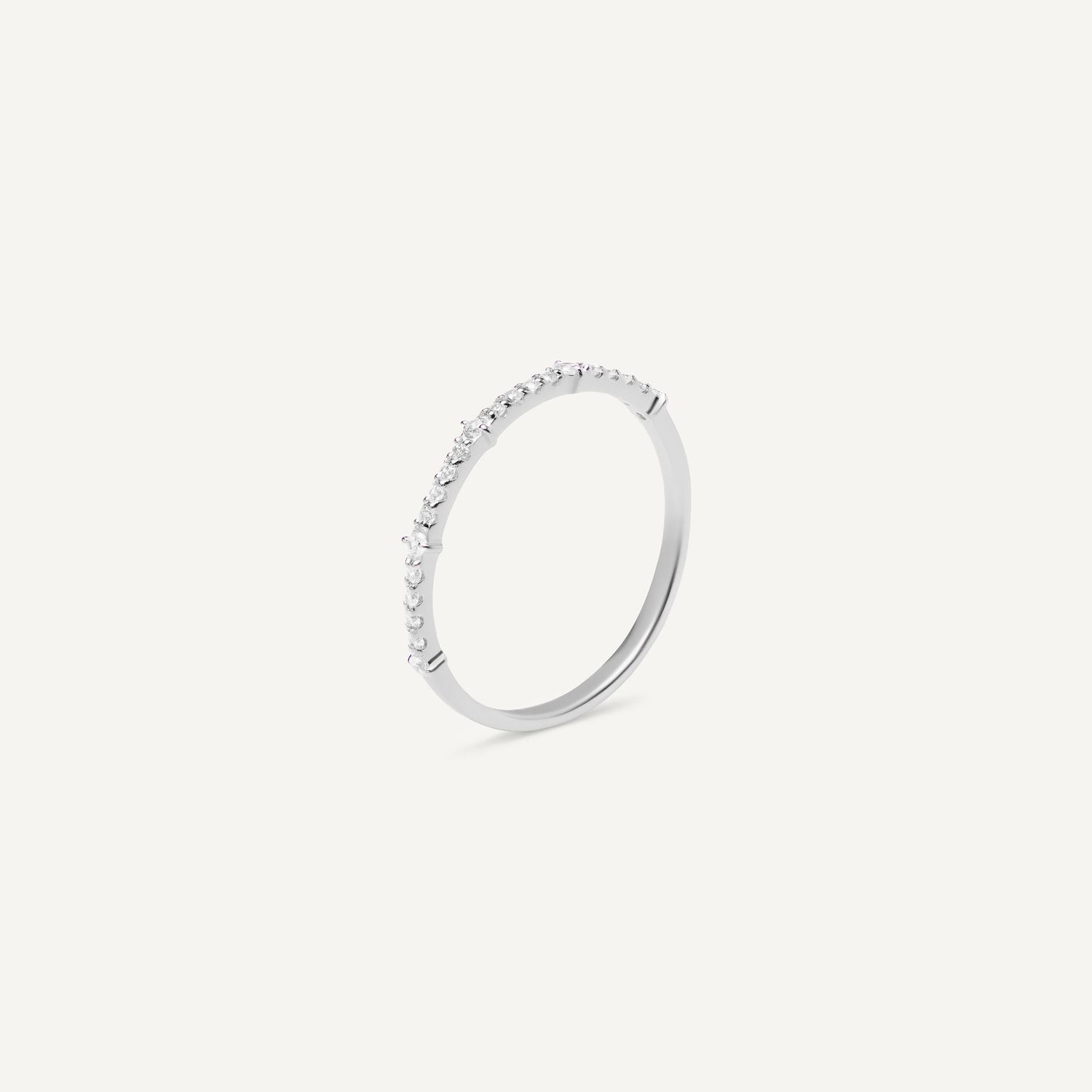 Кольцо Classic Half Shiny Band Silver