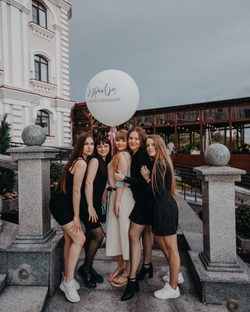 Воздушные шары на девичник №378