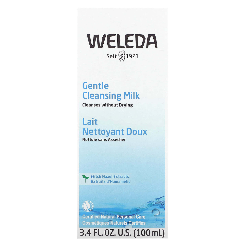 Weleda, Мягкое очищающее молочко, экстракты гамамелиса, 100 мл (3,4 жидк. унц.)