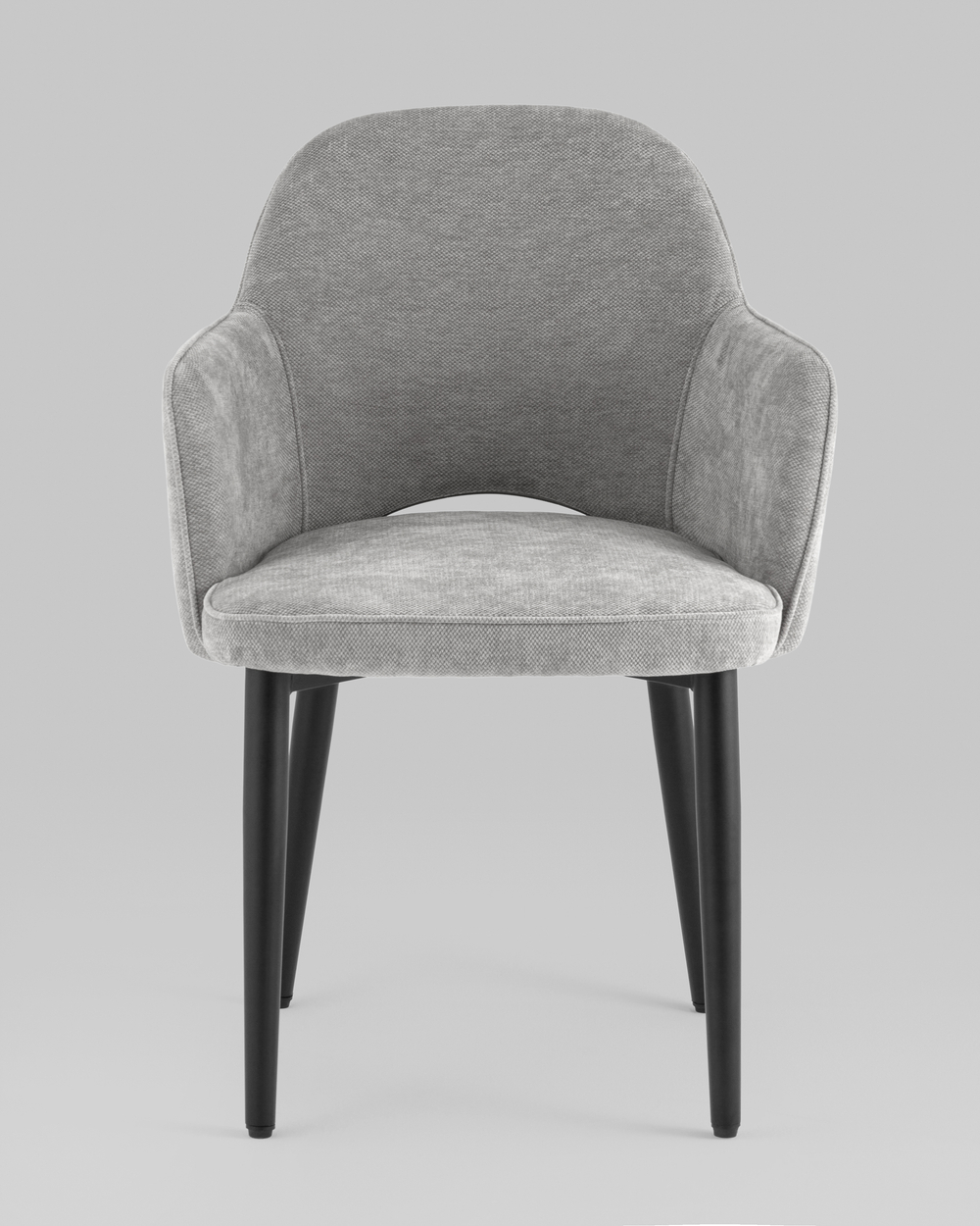 Стул Венера шенилл светло-серый