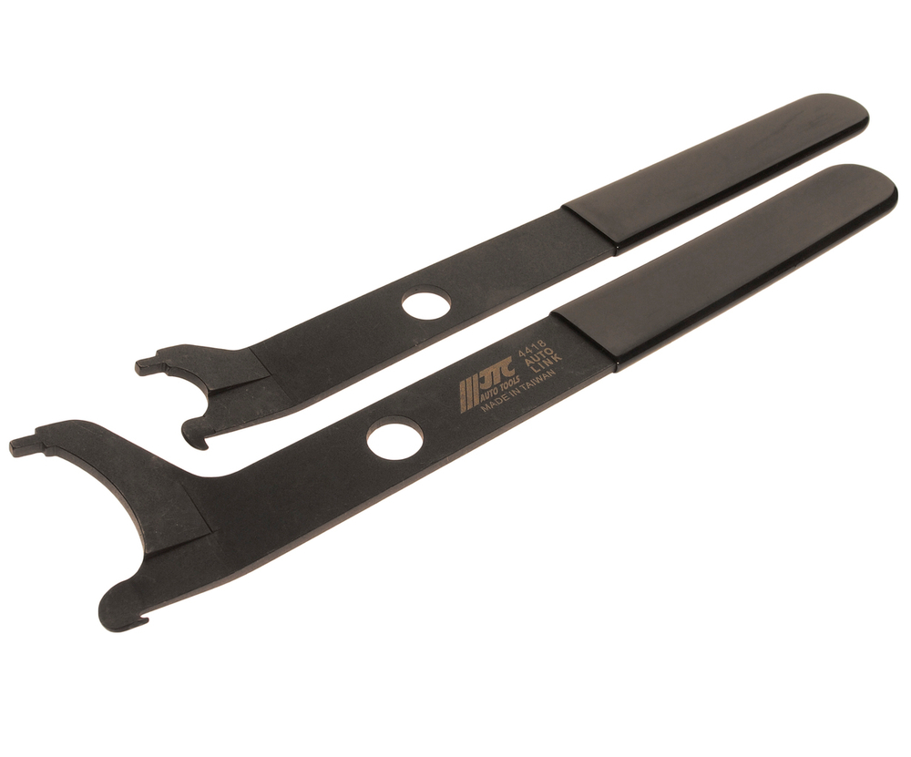 JTC-4418 - Набор инструментов для демонтажа сальников двигателя и КПП (VW AUDI T20143) JTC - 
Используется для демонтажа сальников коленчатого вала и распределительного вала.
2 типоразмера.
Оригинальный номер: (WM) T20143.