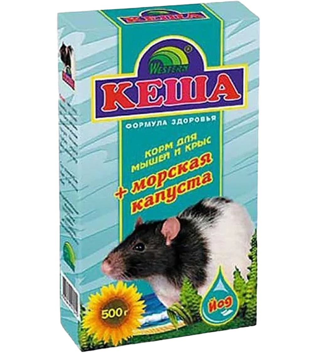 Кеша для крыс и мышей 500гр. (морская капуста)