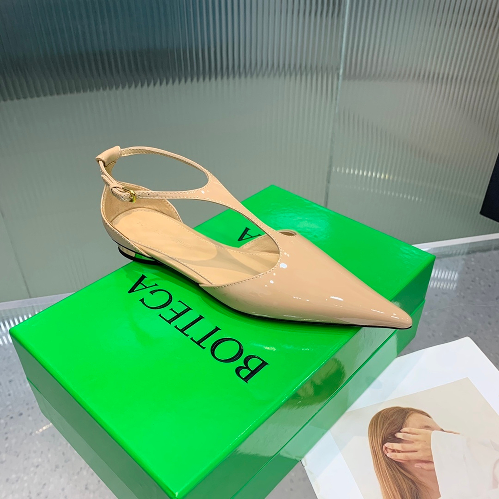 Bottega Veneta Rocket T-Bar Ballerina Flat
