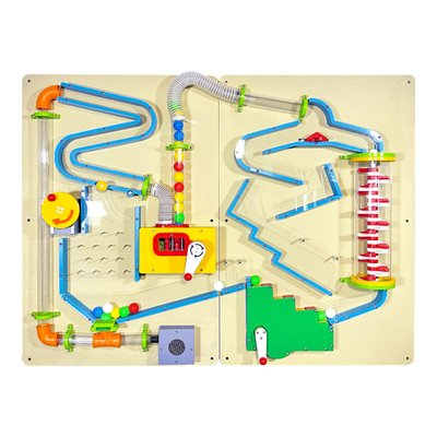 Интерактивная стена с пневмолабиринтом "Воздушные виражи"