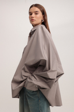 Рубашка О-силуэта