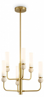 Люстра на штанге Freya Sunspot FR5482CL-06BS1