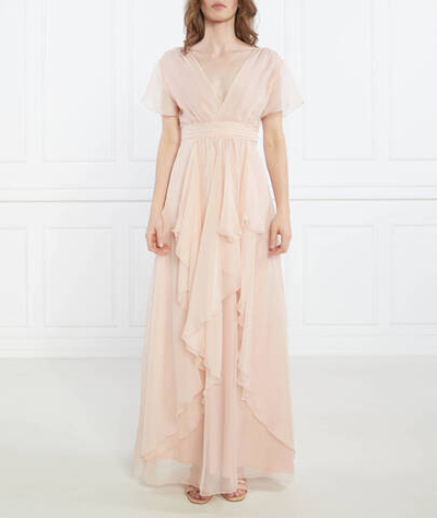 Платье + подкладка Liu Jo - пудро-розовый(CA3383 T3384)