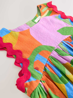 Сарафан для девочки Next AC6-222, Оранжевый, Розовый