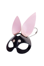 Кожаный брелок в виде маски зайчика (Цвет: разноцветный)