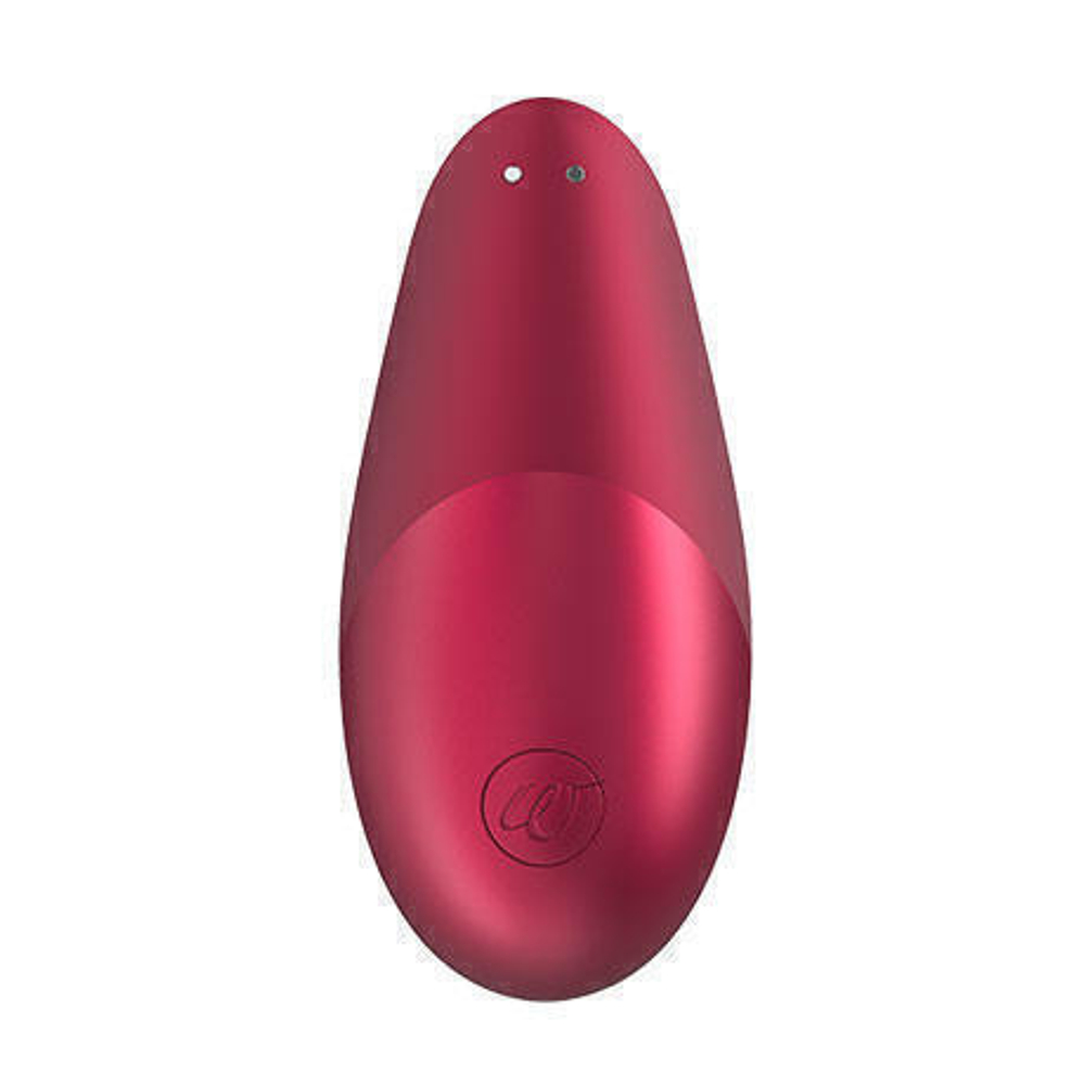 Liberty – бесконтактный стимулятор клитора Womanizer (красно-белый)