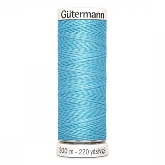 Нить Sew-All 200 м, Gutermann, 196 бледно-лазурный