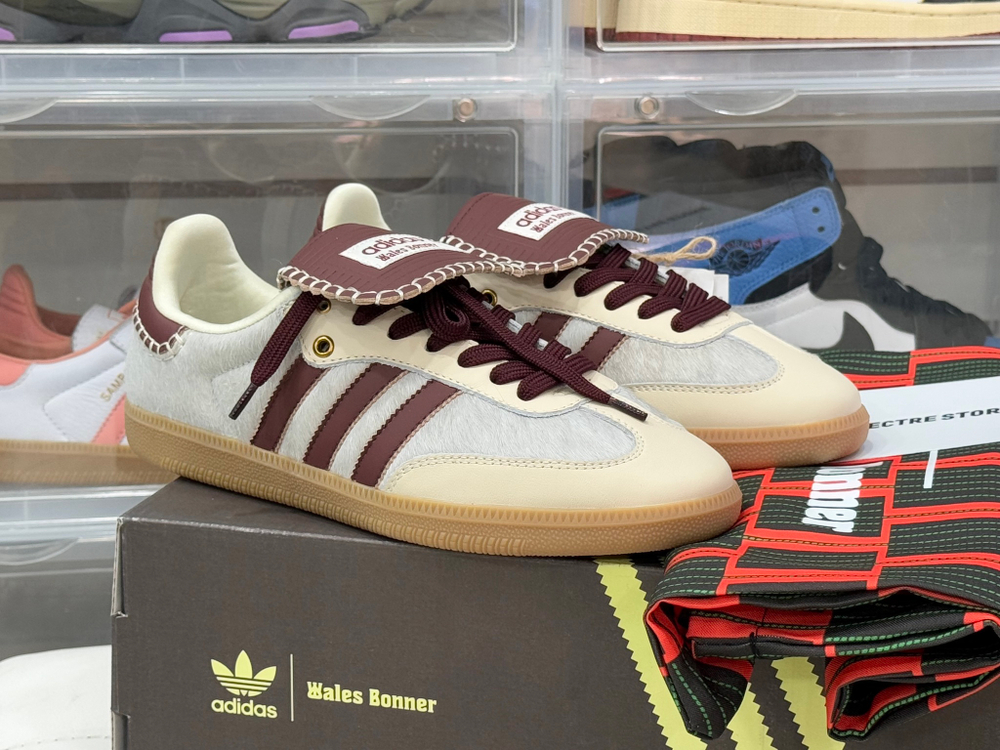 Wales Bonner x Samba Pony Cream White