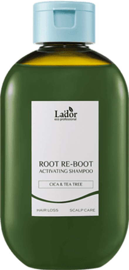 LA'DOR Шампунь для жирной кожи головы ROOT RE-BOOT ACTIVATING SHAMPOO (CICA & TEA TREE) 300 мл.