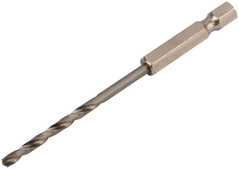 Сверло hss по металлу, u-хвостовик под биту, 3,2 х 63 мм, FIT, 34032