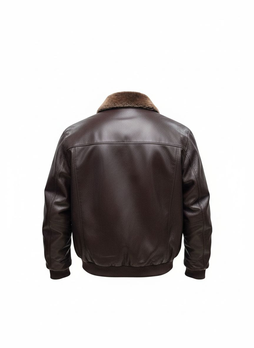 KHIMEONE Мужская кожаная куртка на меху (натуральная кожа/натуральный мех)