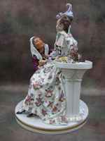 Статуэтка. Фарфор. Взгляд в судьбу. Германия