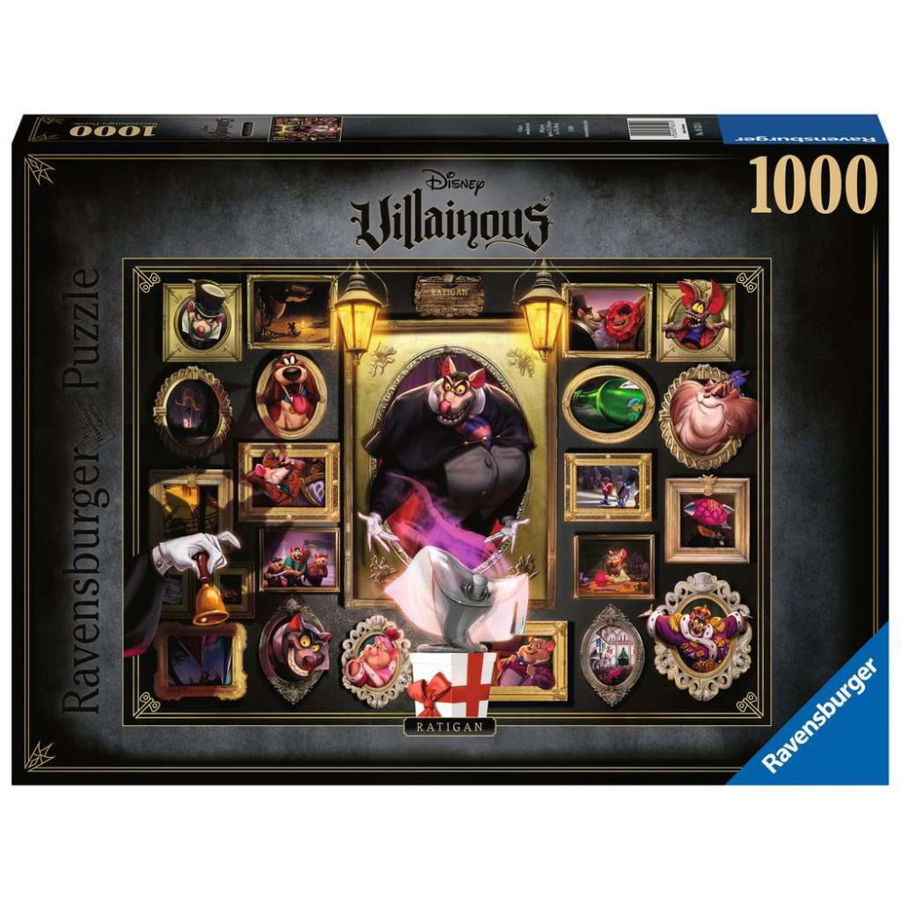 Пазл Ravensburger Disney Villainous 165216 Ратиган 1000 элементов 165216 — фото 1