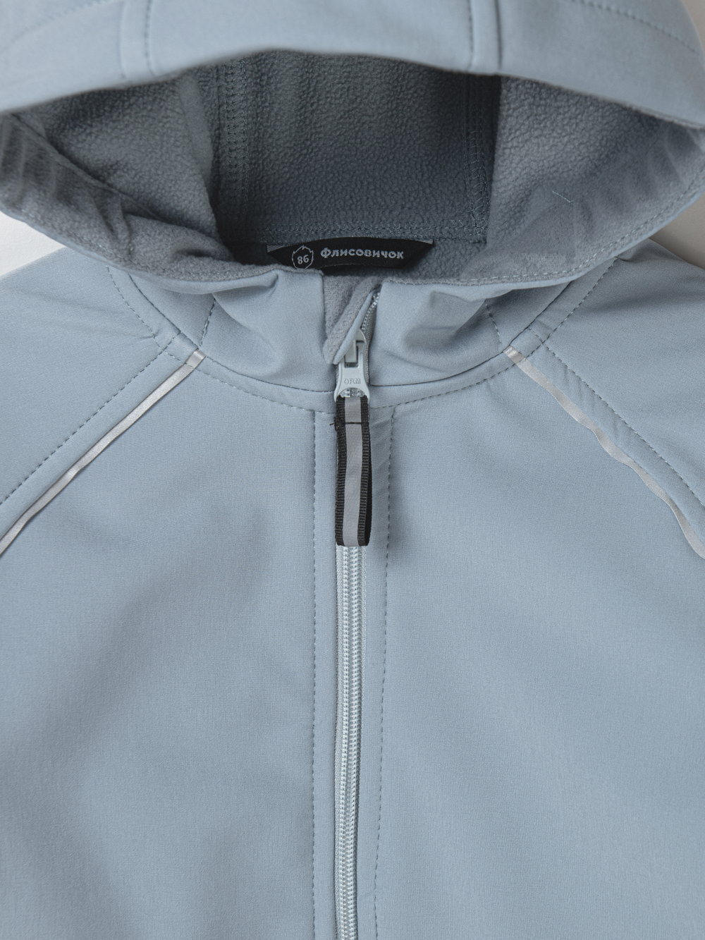Куртка из софтшелла "Стальной"